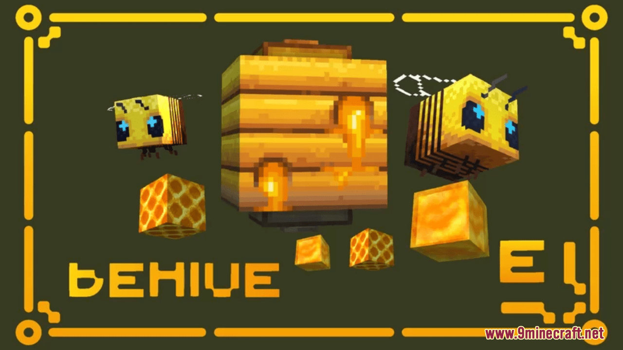 BEE EDITION [BEDROCK] 🐝 Minecraft Texture Pack