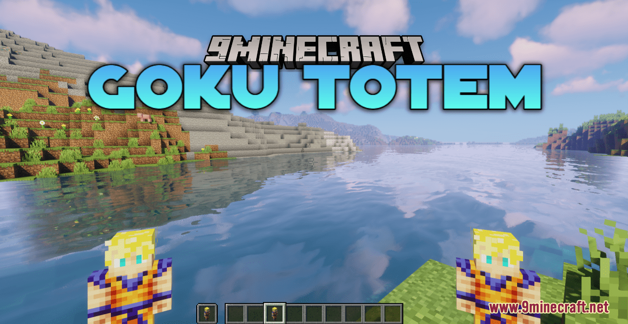 Totem of Drip - Goku Ultra Dripstinct Resource Pack Minecraft