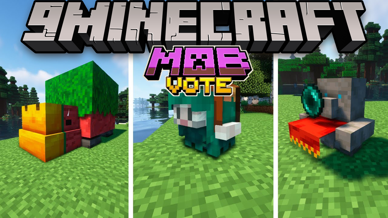 Minecraft Mob Vote 2023 to feature three cute animals