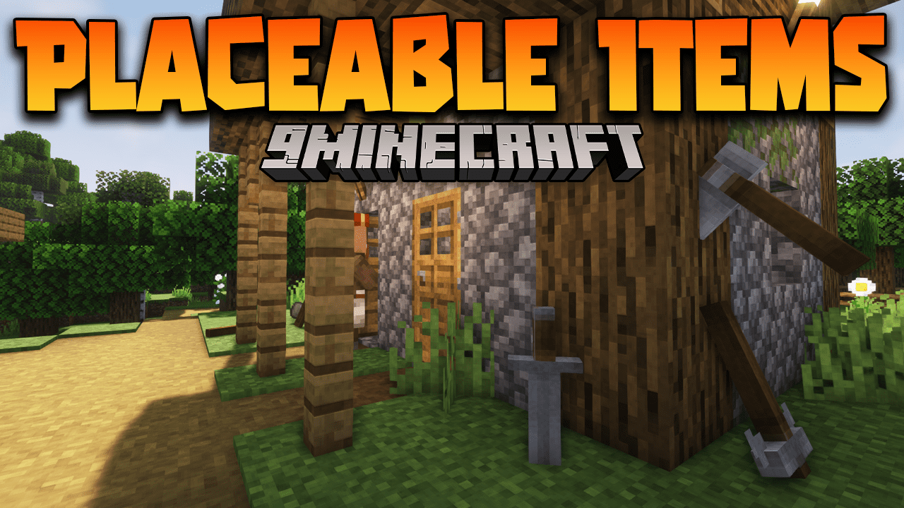 Placeable Items Mod (1.17.1, 1.16.5) – More Item Interactions