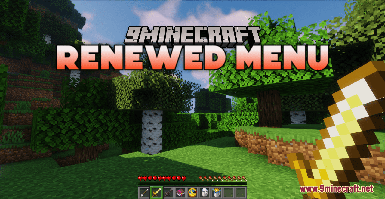 Renewed Menu Texture Pack: Với Renewed Menu Texture Pack, trải nghiệm Minecraft của bạn sẽ được nâng cấp lên một tầm cao mới! Với hình ảnh tuyệt đẹp và hiệu ứng đáng kinh ngạc, đặc biệt là menu cực kỳ đẹp mắt, đây chắc chắn là một gói tài nguyên Minecraft không thể bỏ qua! Hãy xem hình ảnh để khám phá thêm!