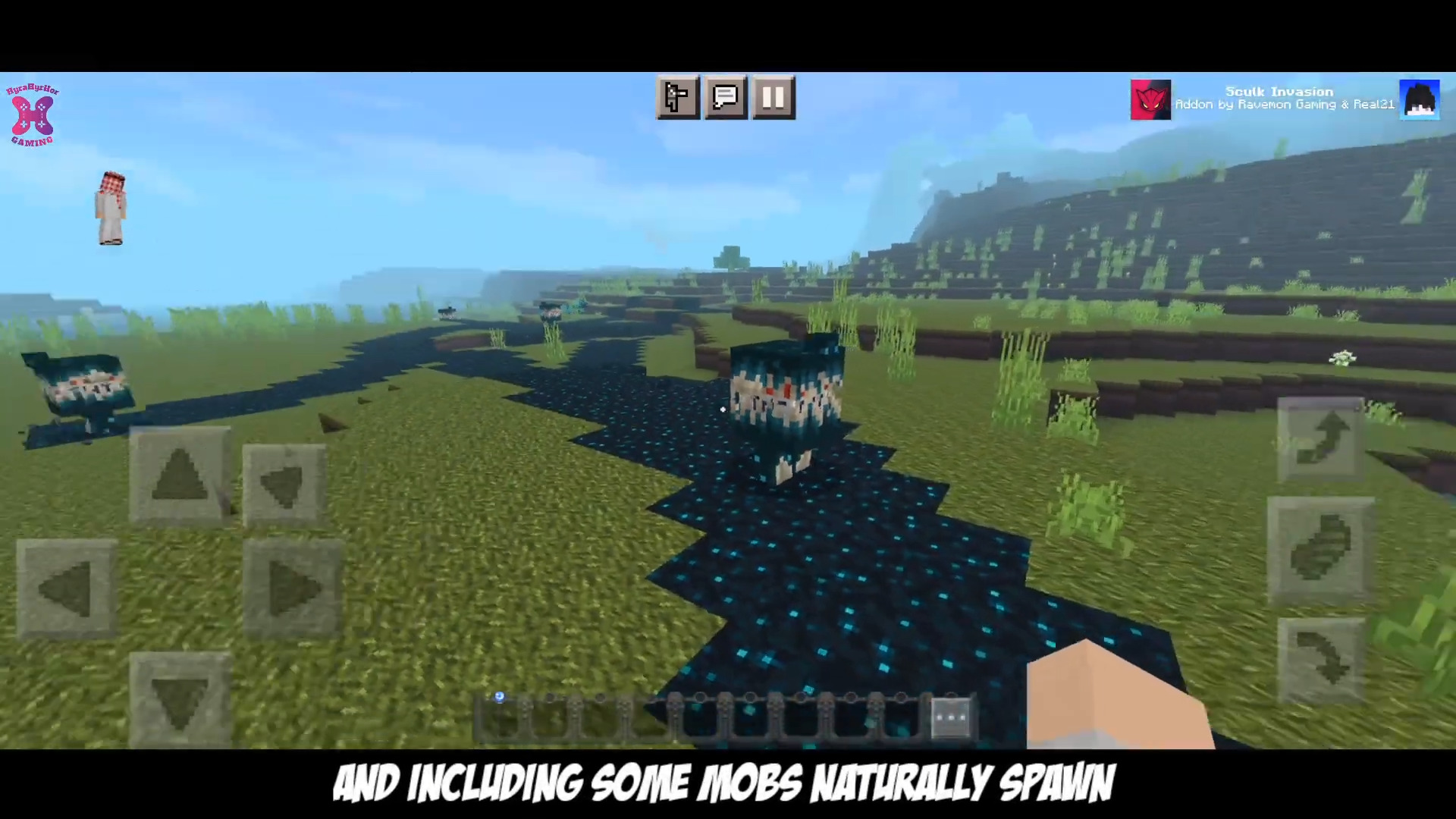 Sculk Invasion Addon (1.19) – MCPE/Bedrock Mod 