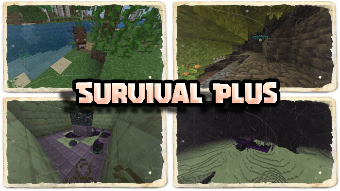 The Survival Plus Addon (1.19) – MCPE/Bedrock Mod