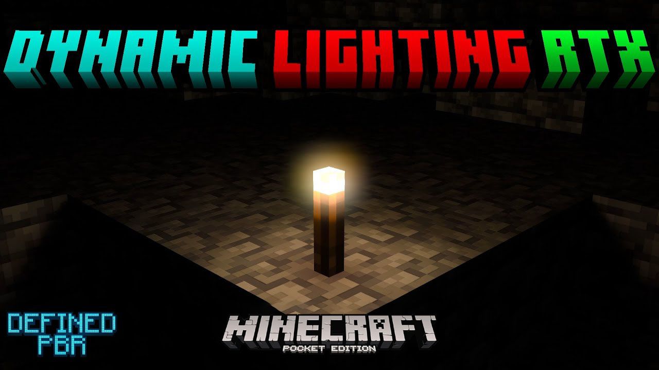 Dynamic Lighting RTX Addon (1.19) - MCPE/Bedrock Mod 