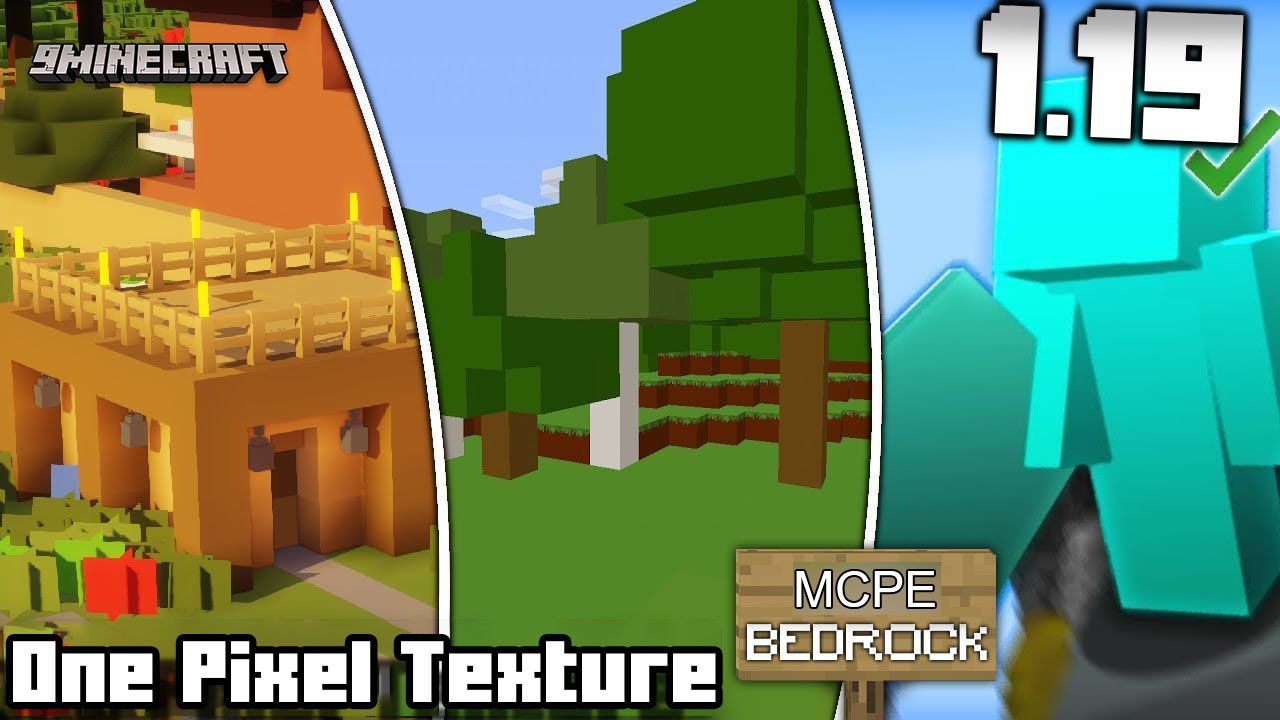 BlockPixel Texture Pack 1.20, 1.20.4 → 1.19, 1.19.4 - Download