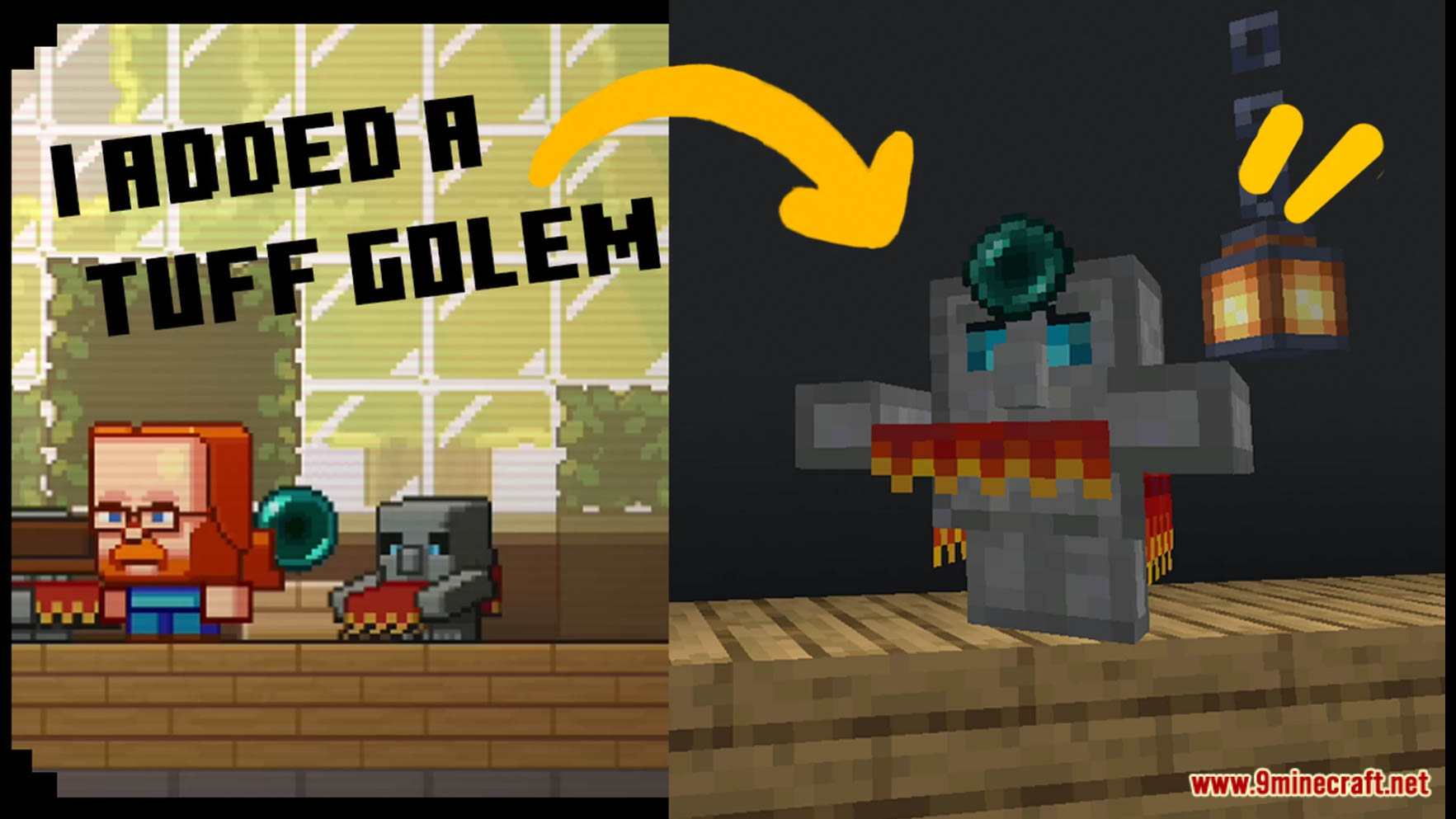 Tuff Golem, Minecraft Mobs Wiki