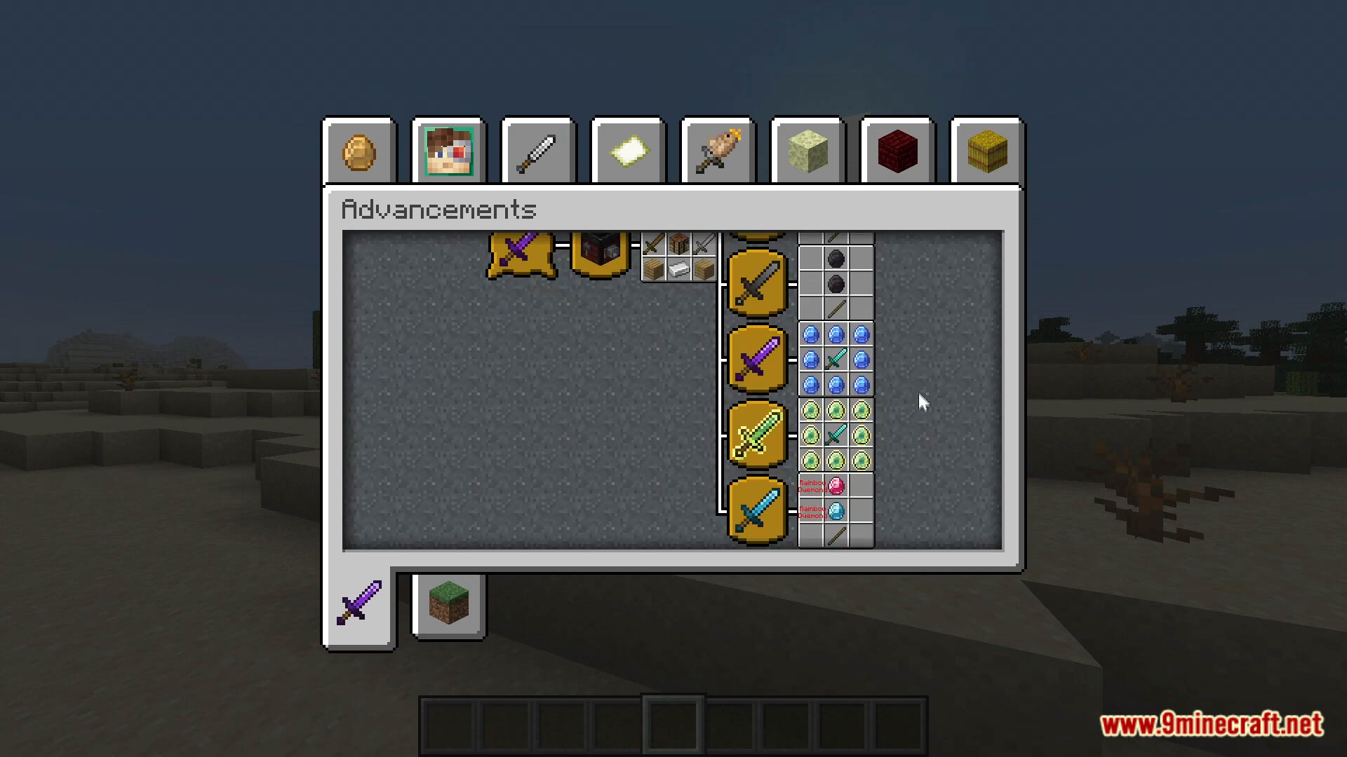 New EnderDiamond and Wither Sword!. Moar Swords Update V1.4. Minecraft 1.16  Survival Datapack. 