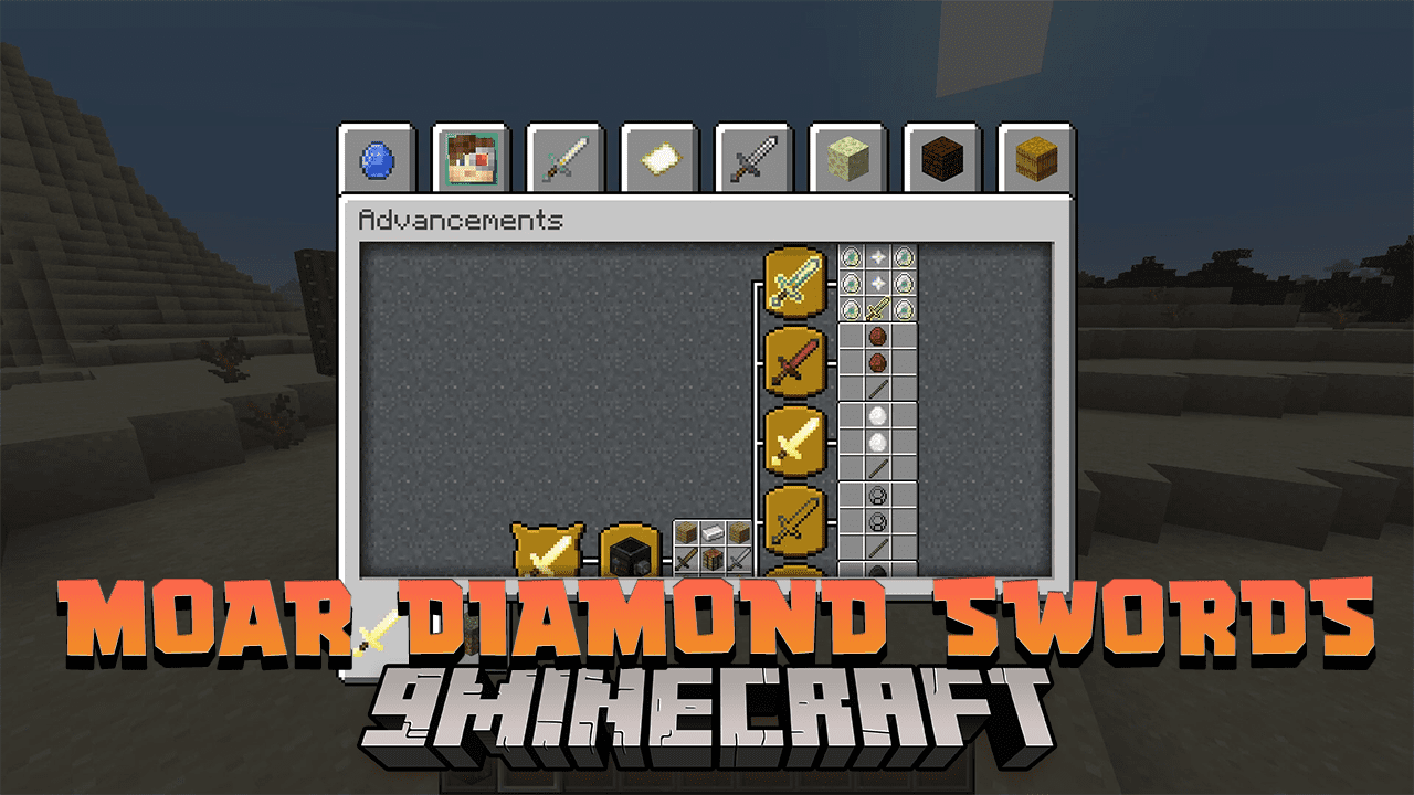 New EnderDiamond and Wither Sword!. Moar Swords Update V1.4. Minecraft 1.16  Survival Datapack. 