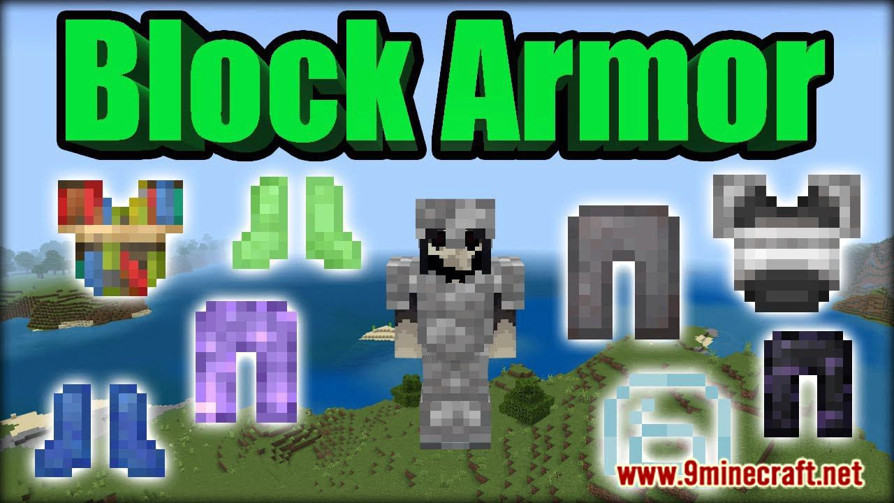 Block Armor Addon (1.20, 1.19) - MCPE/Bedrock Mod 