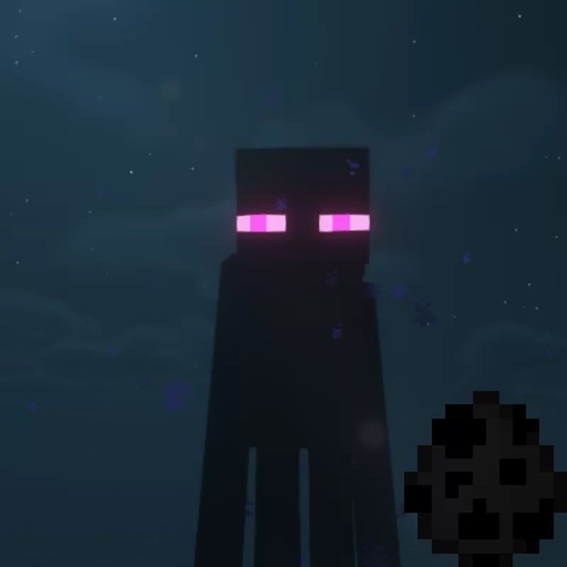 Dungeons' Endermen Minecraft Texture Pack