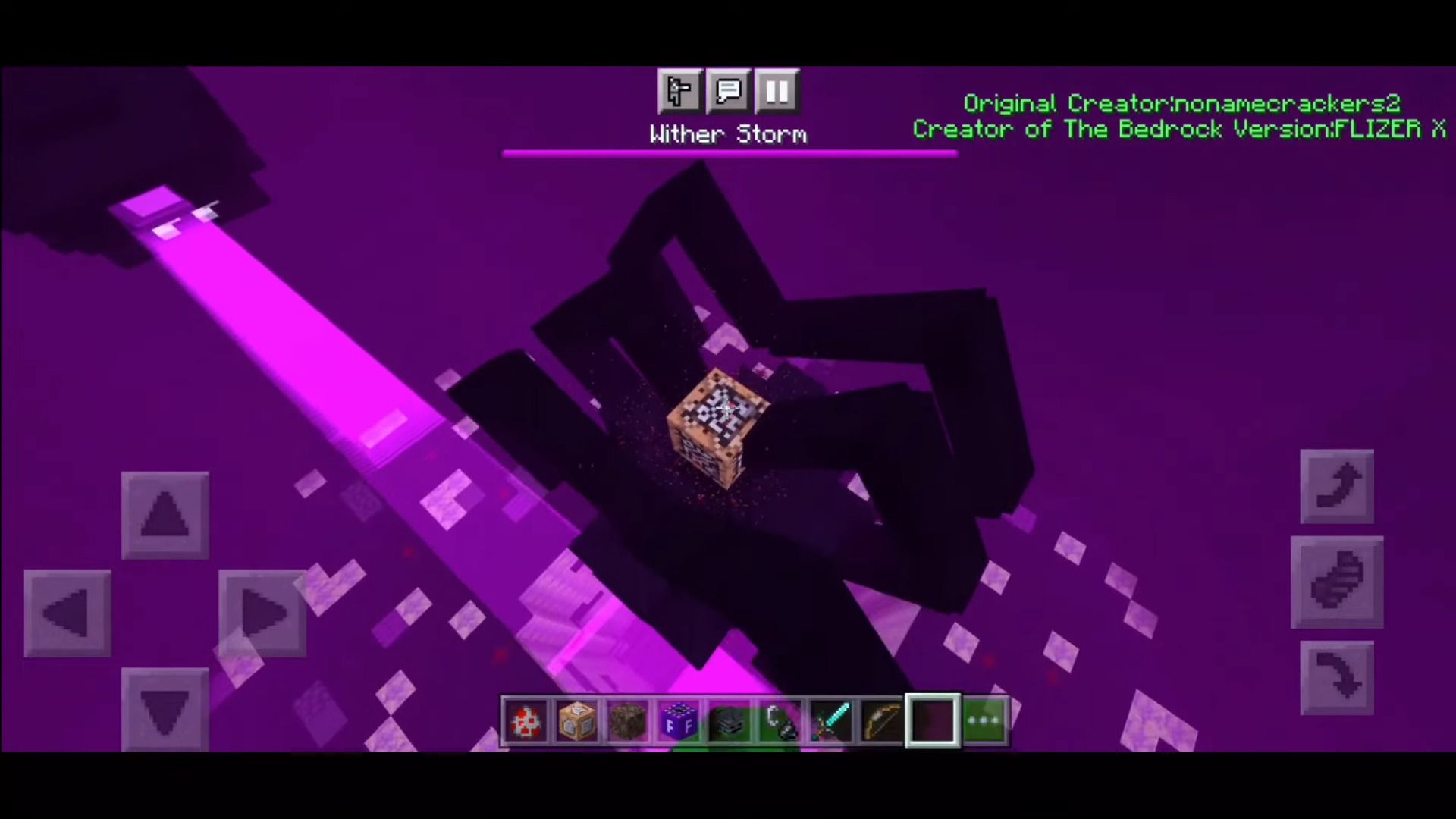 Download Cracker's Wither Storm Mod for Minecraft PE on Android