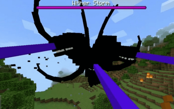 INFECTANDO O WITHER STORM NO MINECRAFT 