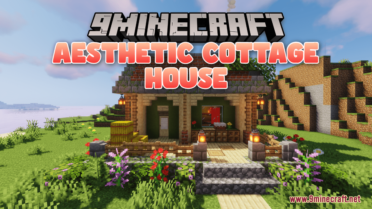 Minecraft  How to Build an Aesthetic Tiny Cottage 