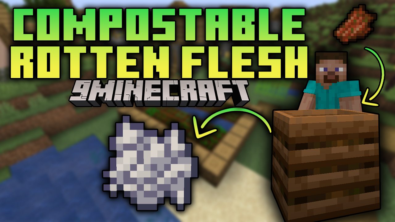 Top 5 uses of Rotten Flesh in Minecraft