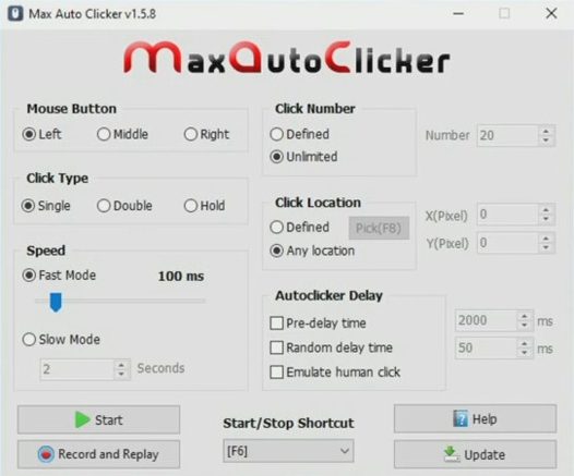 Forge Auto Clicker download