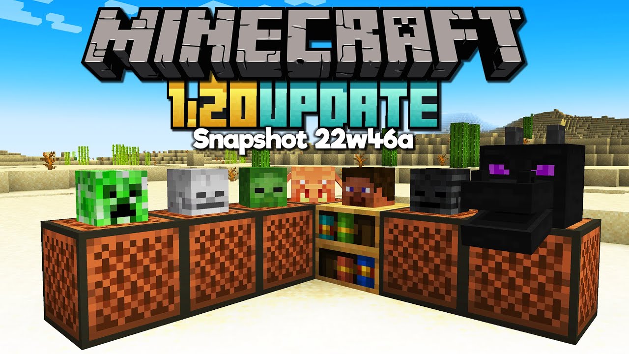 Minecraft 1.20 Snapshot 22W46A Brings Manual Mob Sounds, New