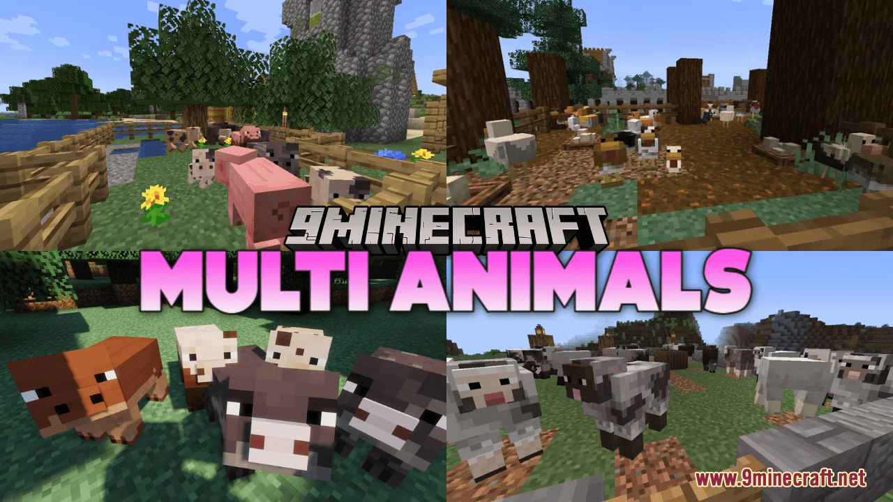 Multi Animals Resource Pack (, ) - Texture Pack 