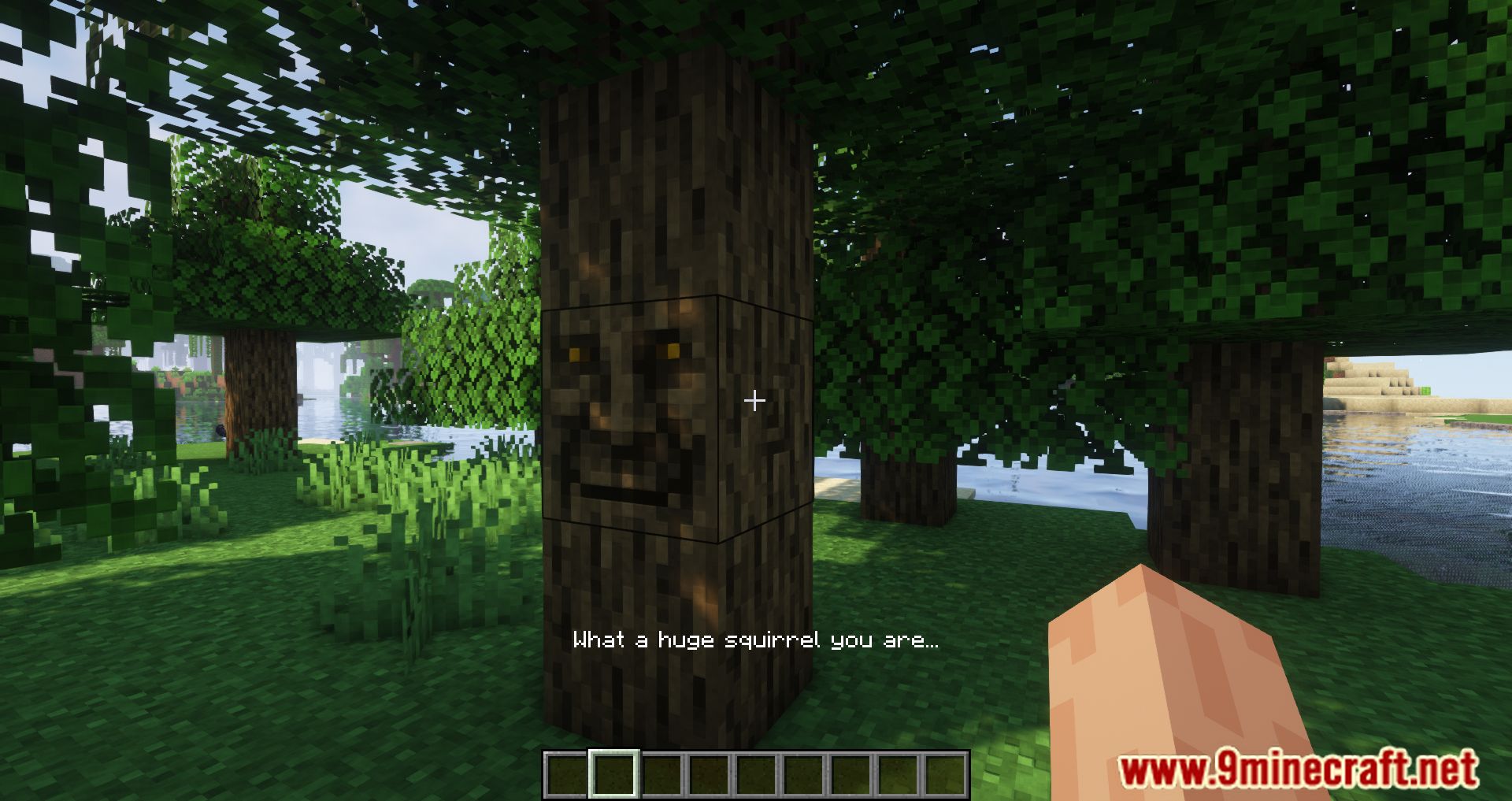 wise mystical tree (with bushy leaves) : r/Minecraftbuilds