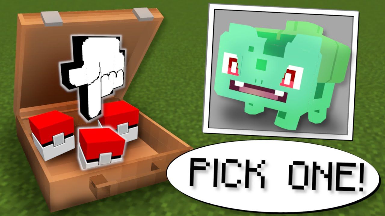 Pokemon Kanto Starter Skins : r/Minecraft