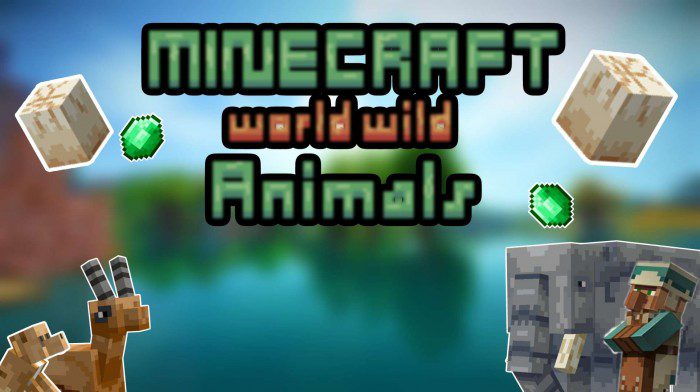 World Wild Animals Addon () - MCPE/Bedrock Mod World Wild Animals Addon () - MCPE/Bedrock Mod