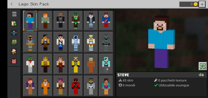 Ego Minecraft Skins