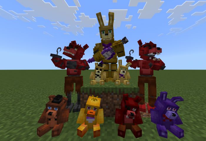 Five Nights At Freddy's Addon (1.19) - MCPE/Bedrock Mod 