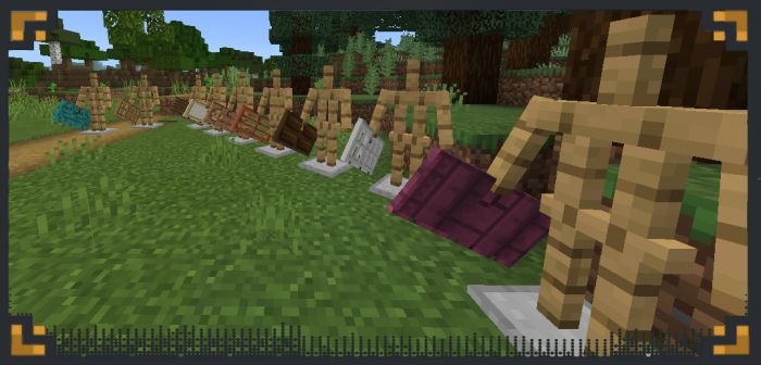 3D Addon - 54 new Korean thematic objects Minecraft Texture Pack