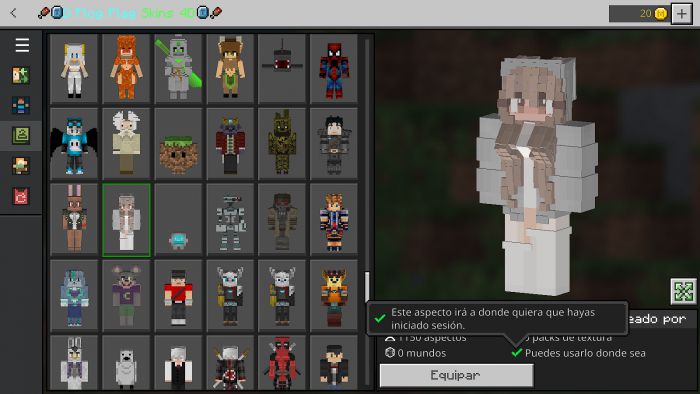 Scp 035 skin  Minecraft PE Skins