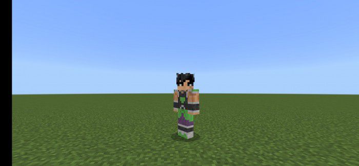 Gogeta Dragon Ball Z Version Minecraft Skin