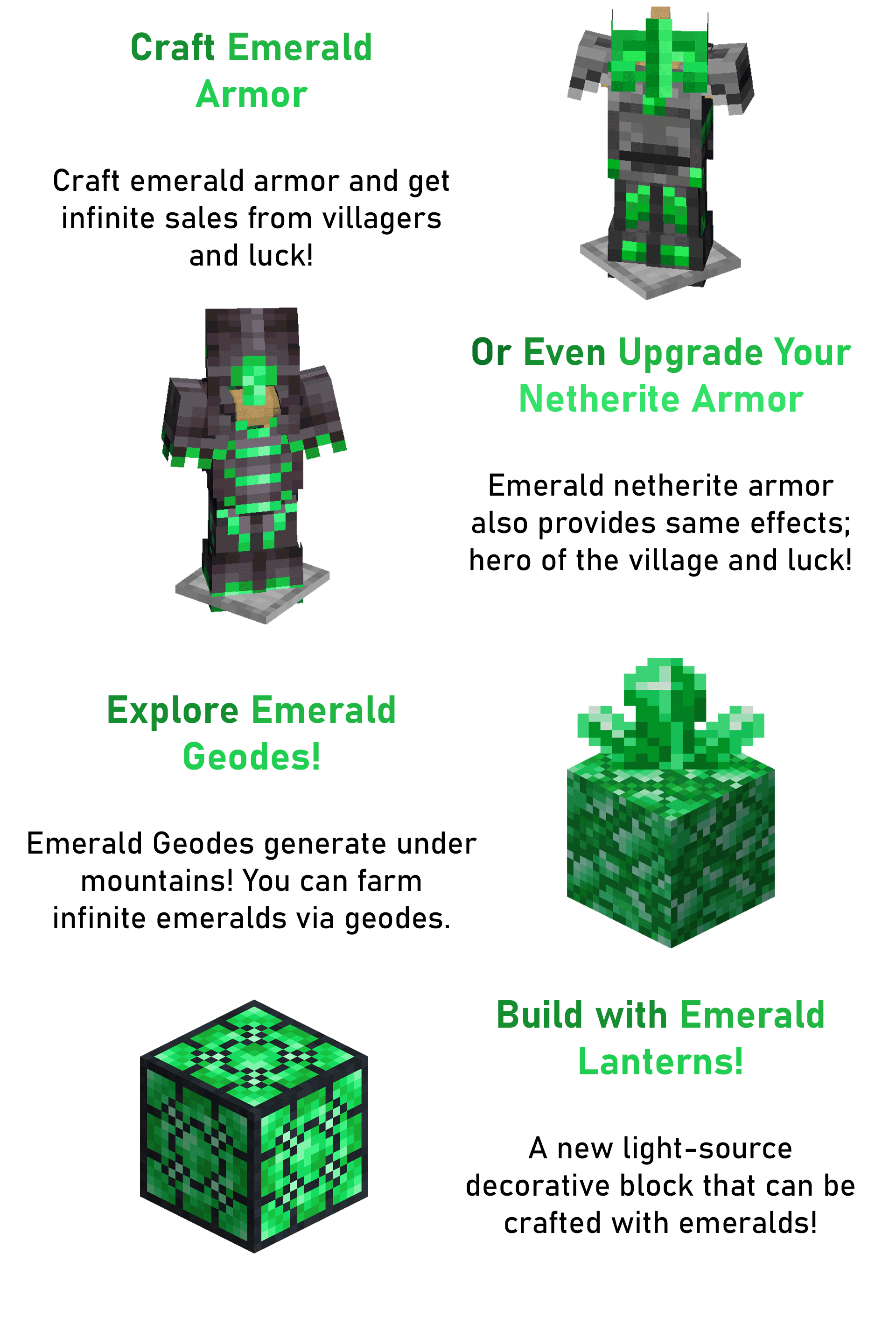 emerald dimension minecraft emerald tools