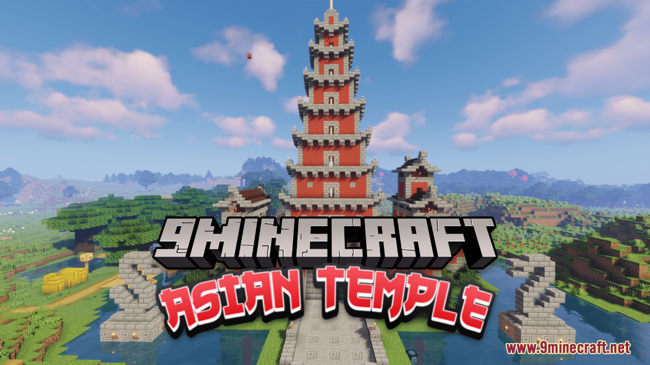 Minecraft: How to build a Ultimate Japanese Pagoda Minecraft Map