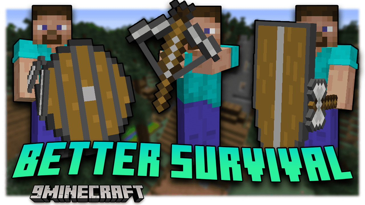 Better Survival Mod (1.12.2) - More Fighting Methods 