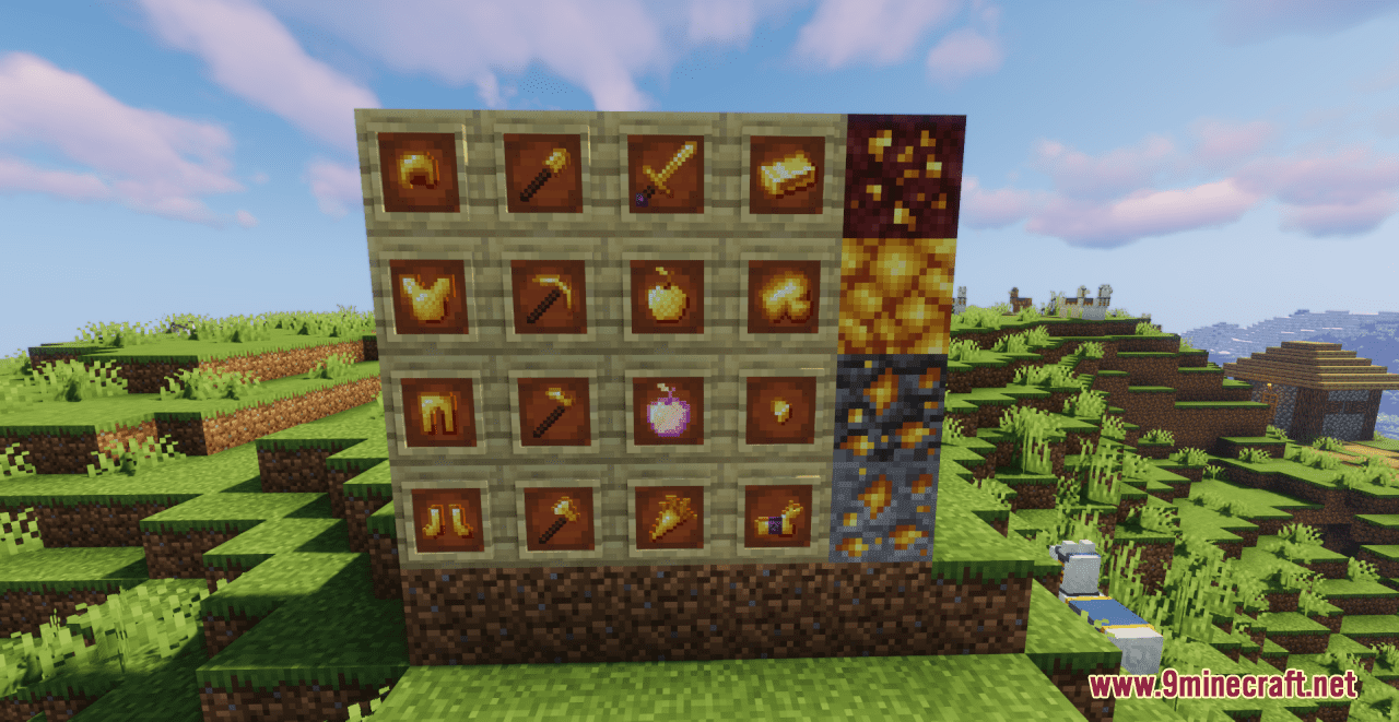 Better Gold Block Minecraft Texture Pack