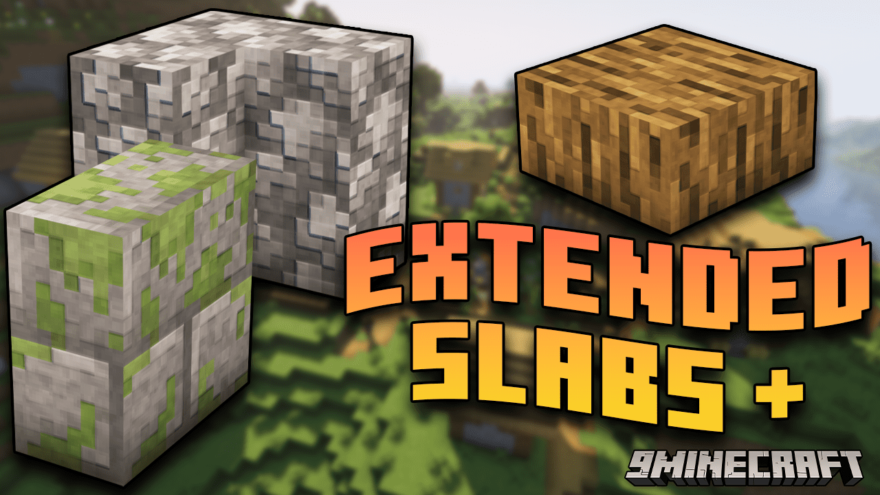 Extended block shapes - Minecraft Mod