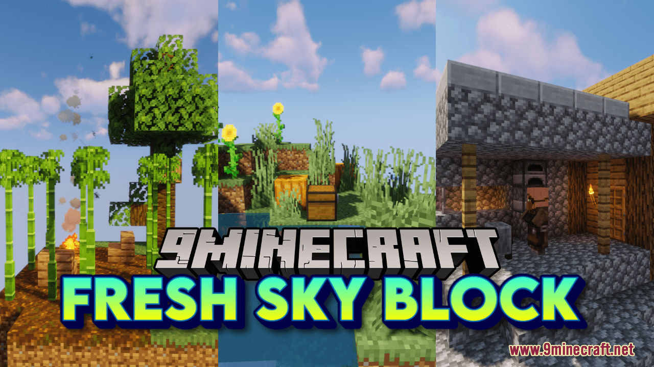 Mine Blocks-Sky Blocks #4-Mapa Atualizado(1.27) + Download na Descrição! 