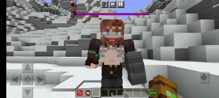 Ragnarok Addon (1.20, 1.19) - MCPE/Bedrock God of War Mod 