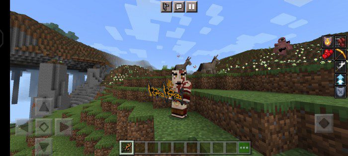 Minecraft player creates teleportation mechanic inspired by God of War  Ragnarok