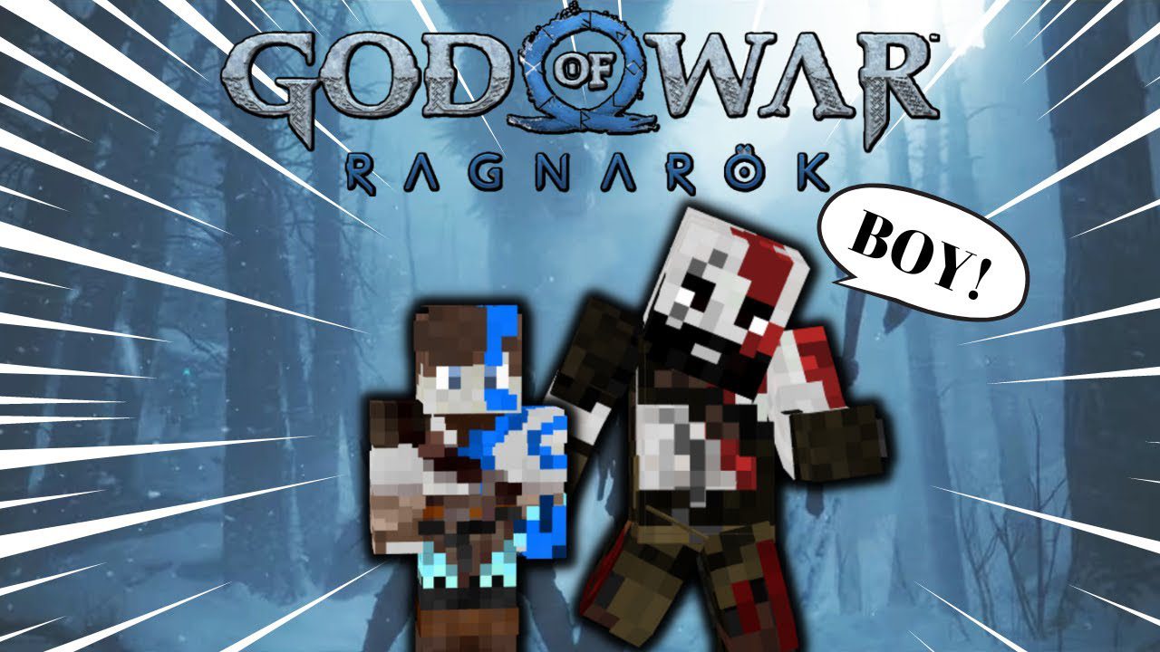 God of War Ragnarök Minecraft Addon (1.19) - MCPE/Bedrock 