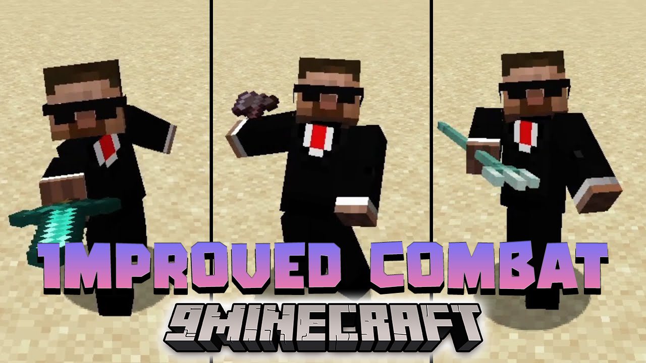 Improved Combat Data Pack (1.19.3, 1.18.2) – Better PvP!