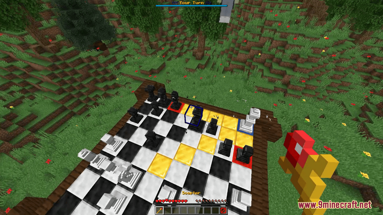 Minecraft: MineChess Mod! Play Legit Chess With Friends! 