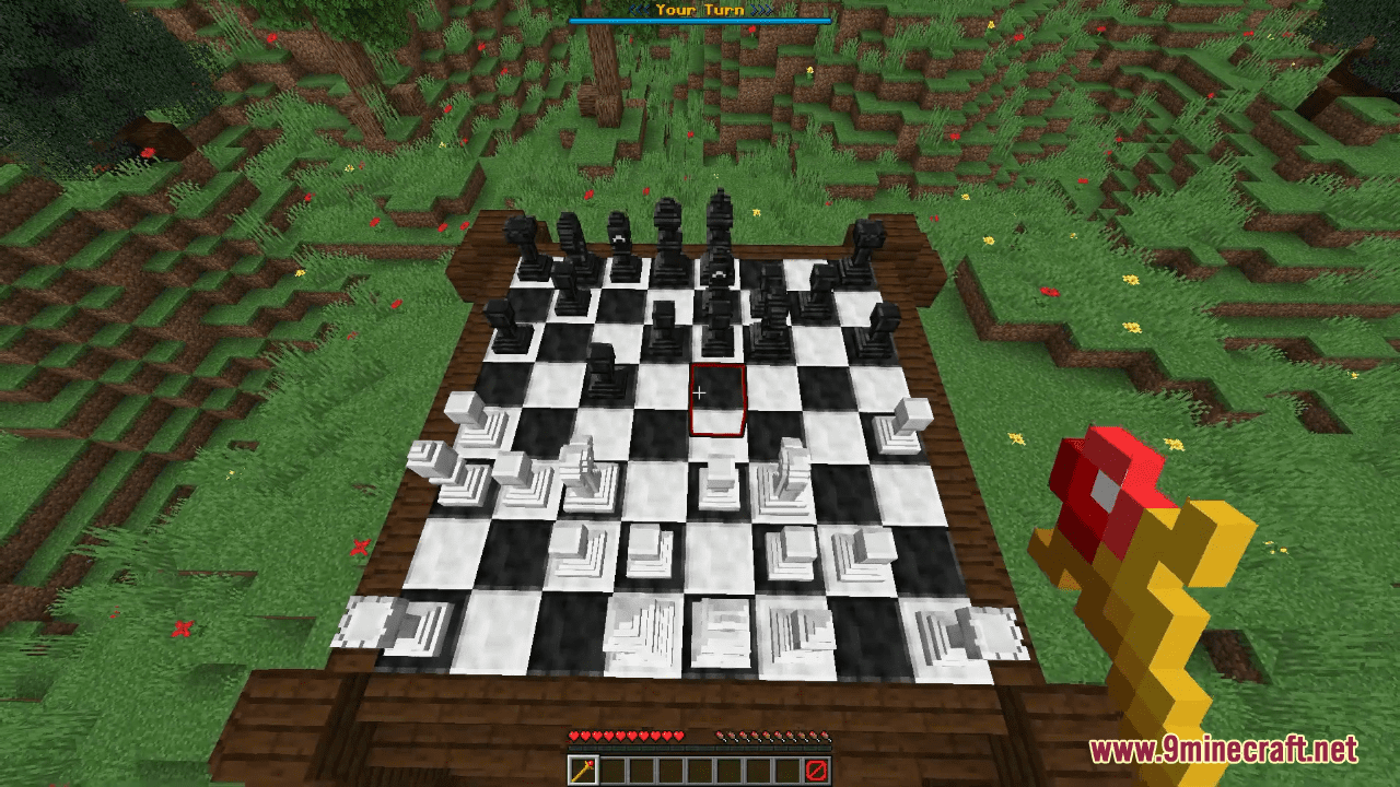 Minecraft: MineChess Mod! Play Legit Chess With Friends! 