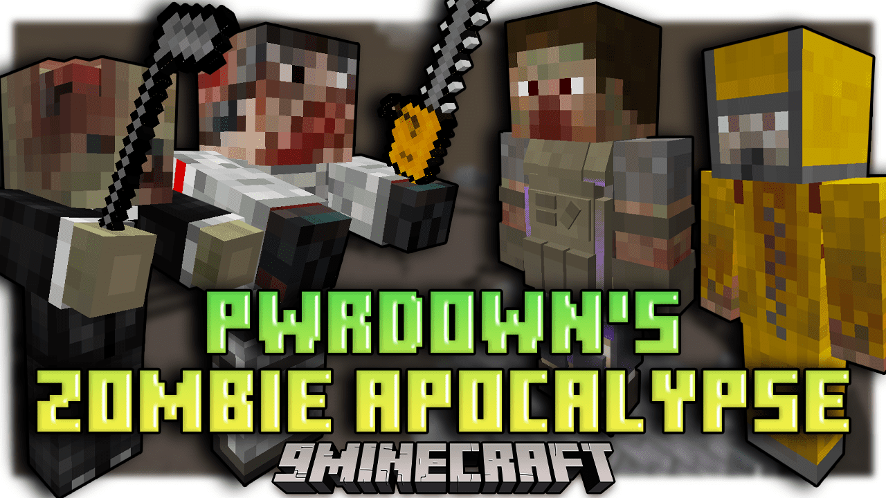 Zombie Apocalypse v2 Add-On!!! for MCPE/Win10 0.16.0/0.17.0