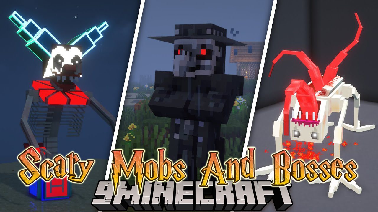 Майнкрафт scary mobs