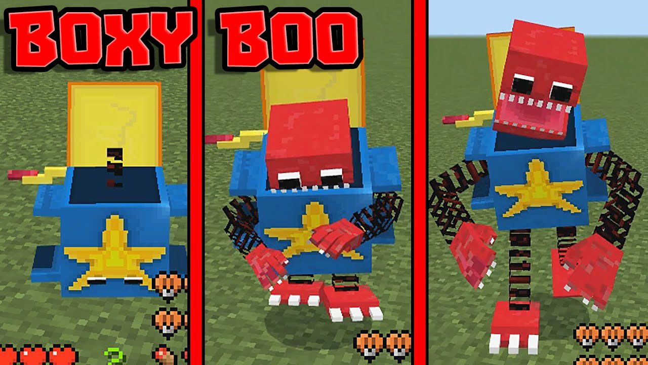 Download Boxy Boo Playtime Mod MCPE android on PC