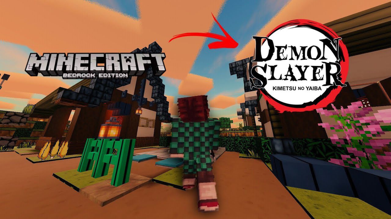 LOBBY ANIME] - DemonSlayer 150x150 Minecraft Map