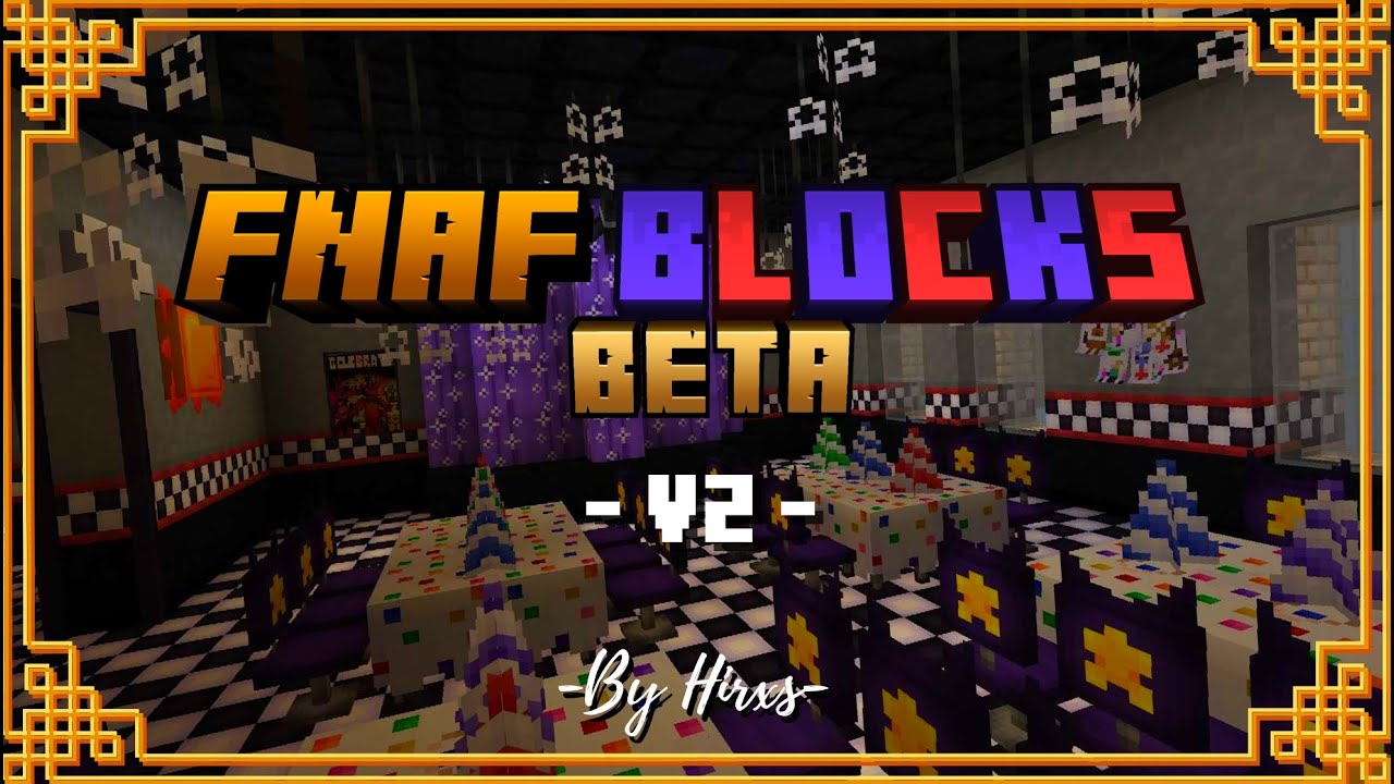 I made the FNaF 1 map in Minecraft! (Version 1.18.2, mods in
