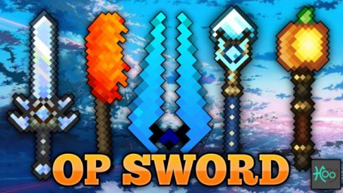 OP Sword Addon (1.19) - MCPE/Bedrock Mod 