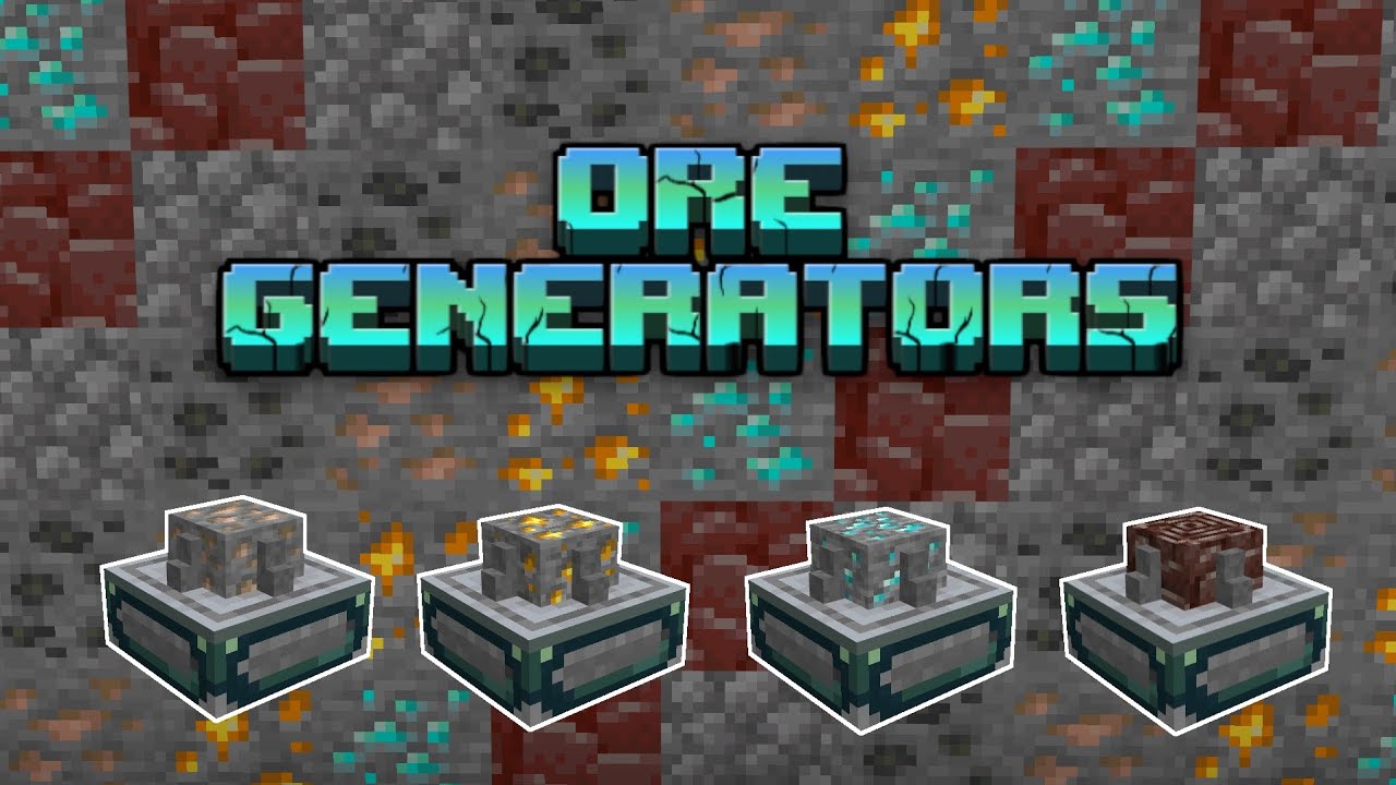 Ore Generators - Mod - 9Minecraft.Net