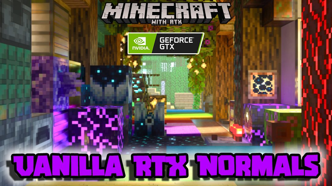 Vanilla RTX Normals (1.20, 1.19) - Bedrock Edition 