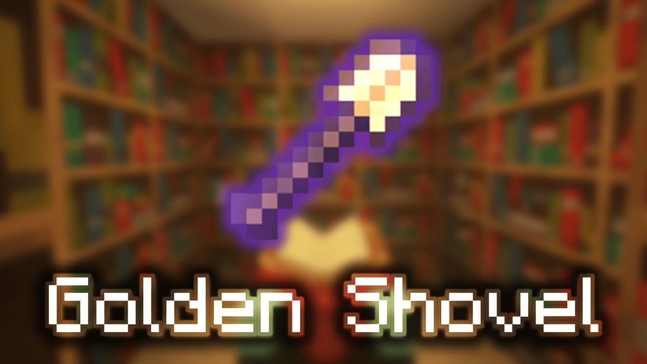 Minecraft Gold Shovel